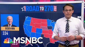 Nbc News Unveils Its First 2020 Battleground Electoral Map Today Mtp Daily Msnbc Youtube