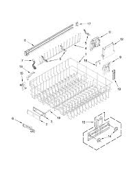 Maybe you would like to learn more about one of these? Kenmore Elite Dishwasher Model 66512769k310 Upper Rack And Track Parts Diagram Dishwasher Parts Kenmore Kenmore Elite