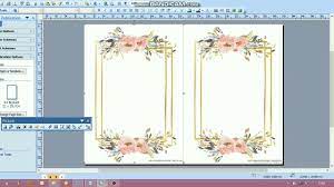 Buat anda yang belum mengetahuinya silahkan anda simak pada buka lembar aplikasi microsoft word dari laptop atau komputer anda versi word yang digunakan bisa menggunakan semua versi, baik word 2007, 2010. Cara Membuat Undangan Pernikahan Menggunakan Microsoft Publisher 2007 Youtube