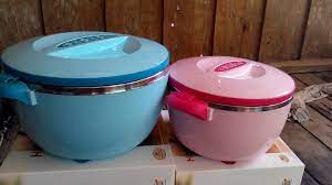 Sebarkan sekeping besar aluminium foil di atas meja dan letakkan mangkuk panas di atas. Pc Home Bekas Tahan Panas Hot Pot With Lock Sesuai Facebook