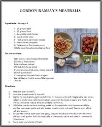 I Try To Make These Gordon Ramsay Meatballs Once A Week Because They Are So Simple The Breadcrumbs With Whole M Gordon Ramsay Meatballs Gordon Ramsay Ramsay