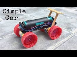 How To Make A Mini Electric Powered Car Very Simple To Build Amazing Diy Toy How To Make A Car At Home With Two Elec Diy Toys Car Diy
