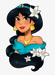 Pin the clipart you like. Princess Jasmine Clipart Silhouette Cartoon Jasmine Png Download 5438866 Pinclipart