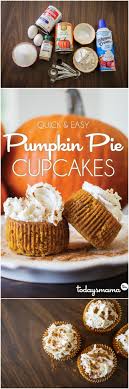 The best easy pumpkin pie recipe, made with 5 simple ingredients. Pumpkin Pie Cupcakes Cupcake Recipes Easy Pumpkin Pie Pumpkin Pie
