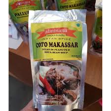 Coto makassar or coto mangkasara (makassarese), is an indonesian traditional soup originating from makassar, south sulawesi. Bumbu Coto Khas Makassar Alminana Shopee Indonesia