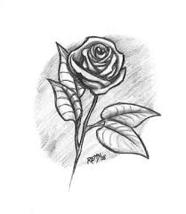 Resultado De Imagen Para Dibujos De Amor A Lapiz Faciles De Copiar Amazing Drawings Drawings Flower Tattoo