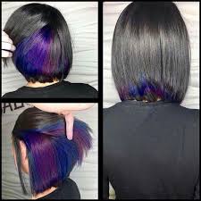 Hidden Rainbow Short Hair Styles Hair Styles Peekaboo Hair