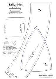 Sailor Hat Sewing Pattern By Macie Sloan Hat Patterns To Sew Sailor Hat Sewing Hats