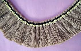 To be used to deescalate a physical altercation with laughter. Tussel Jute Tassels Manufacturer From Mumbai