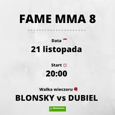 506 likes · 45 talking about this. Fame Mma 8 Zobacz Typy I Kursy Bukmacherskie