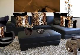 Cheetah Ideas Bedroom Leopard Room Decor Leopard Living Rooms Black Living Room