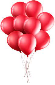 Red Balloons Png Clip Art Image Gallery Yopriceville High Quality Images And Transparent Png Free Clipart Red Balloon Clip Art Birthday Photo Frame