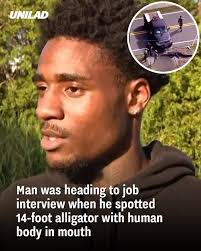 He ran to the nearest fire department after his day took an unexpected turn.