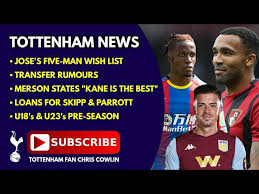 Headlines linking to the best sites from around the web. Tottenham News Transfer Rumours Jose S Five Man Transfer Wish List Loan Deals For Two Young Stars Youtube