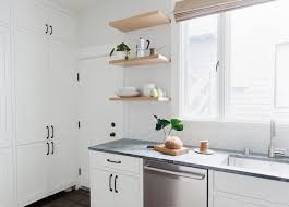 Simple painted splashbacks in gloss or matt formats can add colour to a neutral kitchen or tone in with the existing colour palette. 11 Types Of White Kitchen Splashback Tiles Best White Tiles For Your Kitchen