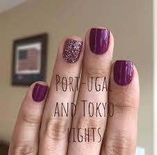 Color Street Portugal And Tokyo Lights Accent Tough As Nails Color Street Nails Nails Nail Polish