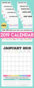 Looking For A Free 2019 Printable Calendar This 17 Month Printable Calendar Au Monthly Calendar Printable Free Printable Calendar Monthly Calendar Printables