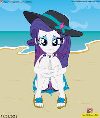 Princess twilight sparkle's crown, the element of magic, is stolen by sunset shimmer who disappears into a mirror that leads into the hum 1658032 Artist Conikiblasu Fan Beach Bikini Breasts Clothes Equestria Girls Feet My Little Pony Rarity My Little Pony Comic My Little Pony Characters