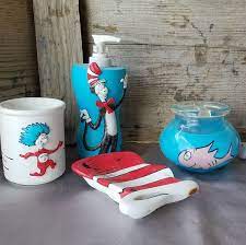 I can paint anything to match any dr. Bath Dr Seuss Bathroom Decor Bundle Poshmark