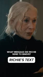 Trust is a dangerous thing. Find out what Richie texted Maeve during a new  episode of #MobLand, streaming this Sunday