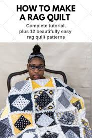 A Beginner S Guide To Rag Quilting Book Rag Quilt Patterns Book Quilt Rag Quilt