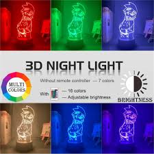 Acrylic 3d Lamp Anime Soul Eater Figure Nightlight for Kids Bedroom Decor  Rgb Colorful Table Lamp Soul Eater Led Night Light - AliExpress