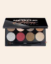 Pastel Metallic Glow Eyeshadow Metalik Far Paleti Goz Fari Makyaj Fikirleri Far