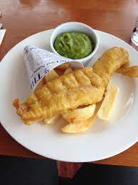 posh fish and chips british food creative food food