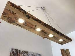 Welche leuchtmittel eignen sich zum basteln von lampen? 8 Westerndeko Ideen Deckenlampe Holz Western Deko Holz Hangelampe