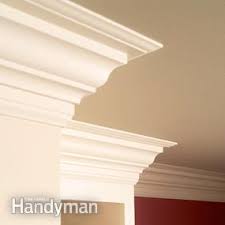 Fitting crown molding requires a cut at the correct combination of miter angle and bevel angle. Crown Molding How To Install And Cut Crown Molding Diy