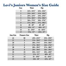 36 accurate levi waist size chart