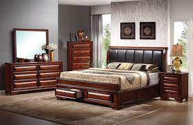 Gift your space a charming look with rousing leather headboard bedroom set at alibaba.com. Platform Bedroom Furniture Set With Leather Headboard Beds 115 Xiorex