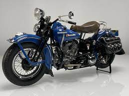 Franklin Mint 1948 Harley Davidson 1st Panhead Fl Blue 1 10 Diecast Motorcycle Ebay Diecast Harley Davidson Harley