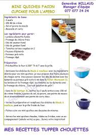 Mini Quiches Facon Cupcake Pour L Apero Recette Tupperware Recettes De Cuisine Cuisine Et Boissons