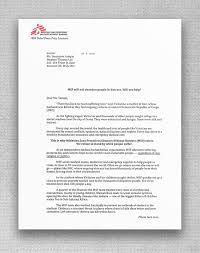 Job application letters for doctor. Doctors Without Borders Cover Letter 100 Cover Letter Samples