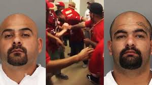 2 men arrested in 49er stadium melee