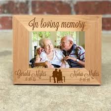 Personalized Grandparent Memorial Picture Frame In Loving Etsy In Loving Memory Gifts Friends Picture Frame Engraved Picture Frames