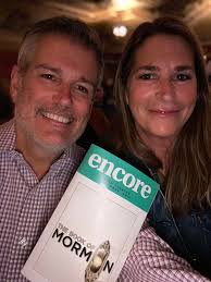 Rounding out our week of vacay by taking in the matinee of The Book of  Mormon