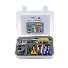 You can quickly make bias tapes of the same width using the same fabric for belt loops and the piping finishing of armholes and necklines. Neo Loons Sewing Fabric Bias Tape Maker Tool Kit 6mm 9mm 12mm 18mm 25mm 5 Sizes Diy Patchwork Sewing Accessories Tools Set For Quilt Binding Bias Tape Maker Set Arts Crafts