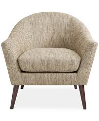 Furniture Darwin Fabric Accent Chair Reviews Chairs Furniture Macy S Fabric Accent Chair Barrel Chair Accent Chairs