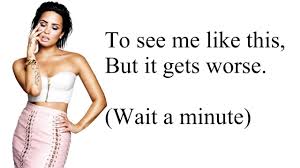 I hope this songs makes you get off your seat and. Demi Lovato Sorry Not Sorry Clean W Lyrics Youtube