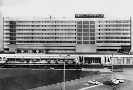 Halle Saale Hotel Stadt Halle 1968 German Architecture Neustadt East Germany