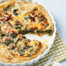 Spinat Blatterteig Quiche Rezept Rezepte Spinat Quiche Rezept Essen