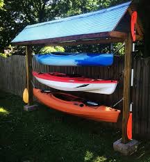 This project is very easy to do. 17 Best Kayak Storage Ideas Indoor Outdoor Nrb