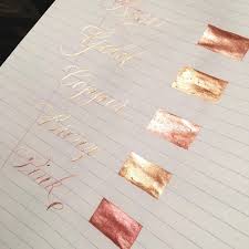 Like many other twsbi fountain pens, it features a crystal clear acrylic barrel so you can see your ink level, and a solid white cap. Joi On Instagram I Know More Variations Of Rose Gold But Its Just Sooo Pretty Gold Ink Copper Rose Gold Pen