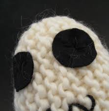 Knit this cute ghost scrubber using red heart scrubby yarn. The Ghosts Are Free Natty Knitter