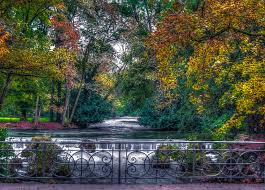 Aerial view of the munich cityscape with the englischer garten and the eisbach river in front. Englischer Garten Urban Park In Munich Thousand Wonders