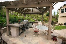 All of these outdoor grill islands work a little bit differently. Backyard Patio Barbecue Novocom Top