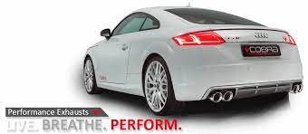 Audi Tts Mk3 Performance Exhausts By Cobra Sport Performance Exhaust Performance Cobra