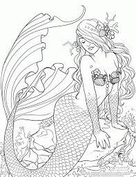 37+ mermaid coloring pages for printing and coloring. Free Printable Coloring Pages For Adults Mermaids Coloring Home